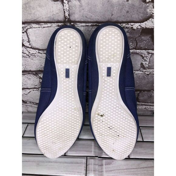 Vans Sophie Blue Canvas Fabric Lace Up 50’s Style Shoes Women Sz 11M US/42.5EU - Picture 15 of 16